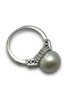 Ring Platina - 0.51ct. tw. Parel, Sieraden, Tassen en Uiterlijk, Ringen, Nieuw