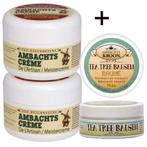 2x Ambachtscreme 200ml + 1x tea tree balsem 75ml, Verzenden, Nieuw