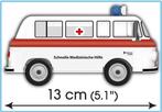 COBI 24595 - Barkas B1000 Ziekenauto (Voertuigen), Verzenden, Nieuw