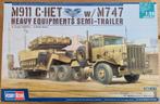 HobbyBoss 85519 M911 C-HET w/ M747 Heavy Equipment, Hobby en Vrije tijd, Modelbouw | Auto's en Voertuigen, Verzenden, Nieuw