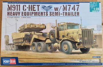 HobbyBoss 85519 M911 C-HET w/ M747 Heavy Equipment beschikbaar voor biedingen