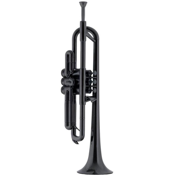Jiggs pTrumpet Black met hoes, Muziek en Instrumenten, Blaasinstrumenten | Trompetten, Verzenden