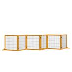 PawHut Verstelbaar Hondenhek met Voeten 432 x 70 cm Klapbaar, Dieren en Toebehoren, Verzenden, Nieuw