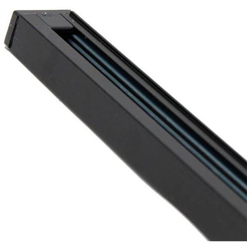 LED Spanningsrail/Railsysteem 1-Fase Aluminium Zwart 1m IP20, Huis en Inrichting, Lampen | Overige, Nieuw, Ophalen of Verzenden