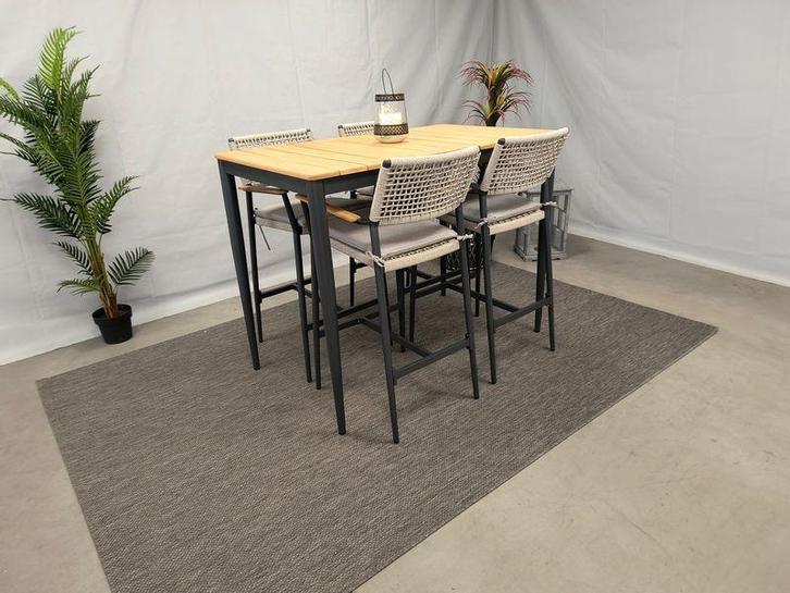 te velde tuinmeubelen sandro barstoel met sandro bartafel, Tuin en Terras, Tuinsets en Loungesets, Tuinset, Nieuw, Overige materialen