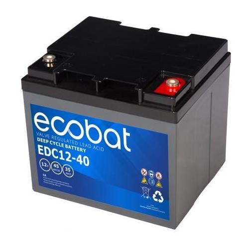 Ecobat AGM Deep Cycle accu | EDC12-40 | 12V 45Ah, Auto-onderdelen, Accu's en Toebehoren, Ophalen of Verzenden