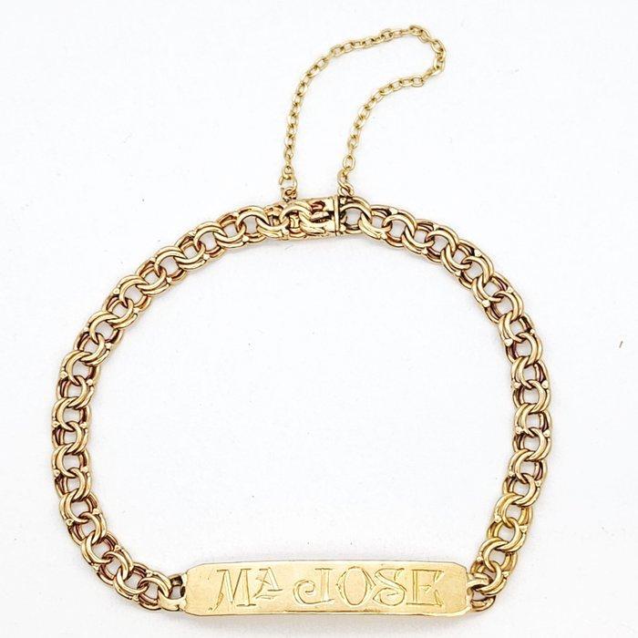 Armband - 18 karaat Geel goud, Sieraden, Tassen en Uiterlijk, Armbanden