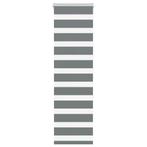 Zebra rolgordijn 50x150 cm Grijs: Stijlvol & Voordelig! T..., 100 tot 150 cm, Nieuw, Grijs, 50 tot 100 cm