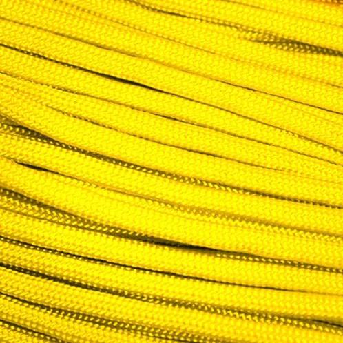 Glossy Yellow Paracord 550 - Type 3 - 15 meter - #18, Doe-het-zelf en Verbouw, Overige Doe-het-zelf en Verbouw, Nieuw, Ophalen of Verzenden