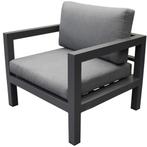 Sunshine lounge tuinstoel aluminium antraciet, Tuin en Terras, Tuinsets en Loungesets, Ophalen of Verzenden, Nieuw, Aluminium