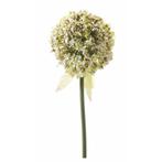 Kunstbloem Sierui / Allium wit 70 cm - Overige kunstbloemen, Huis en Inrichting, Kamerplanten, Verzenden