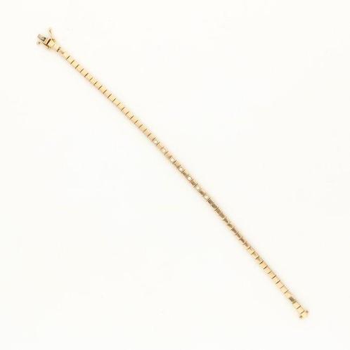 Armband - 14 karaat Geel goud Diamant (Natuurlijk), Sieraden, Tassen en Uiterlijk, Armbanden
