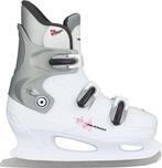 Nijdam Kunstschaats - Hardboot Maat 42 - Wit/Zilver/Fuchsia, Sport en Fitness, Schaatsen, Ophalen of Verzenden, Nieuw, Nijdam