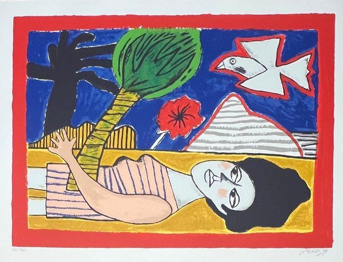 Corneille (1922-2010) - Grande lithographie signée :, Antiek en Kunst, Antiek | Overige Antiek