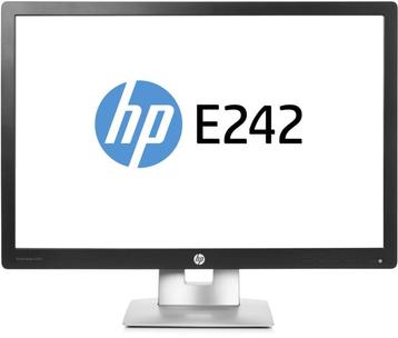 HP EliteDisplay E242 24 FULL HD - HDMI monitor + 2 jaar beschikbaar voor biedingen