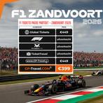F1 Zandvoort Dutch GP - Passe Partout (vr/za/zo), Eén persoon