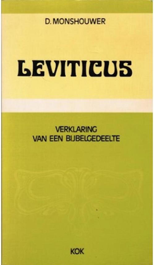 Leviticus (vb) 9789024228119 D. Monshouwer, Boeken, Godsdienst en Theologie, Gelezen, Verzenden