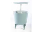 Keter Coolbar Partytafel - 49.5x49.5x57cm-84.5cm - 30 L -, Verzenden, Zo goed als nieuw