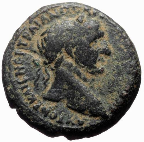 Romeinse Rijk (Provinciaal). Trajan (98-117 n.Chr.). AE 24, Postzegels en Munten, Munten | Europa | Niet-Euromunten