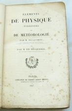 Antoine César Becquerel, Alexandre-Edmond Becquerel -, Antiek en Kunst, Antiek | Boeken en Bijbels