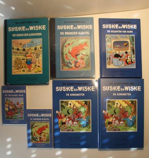 Suske en Wiske - 7 x blauwe cover (hardcover & softcover) -, Boeken, Stripboeken