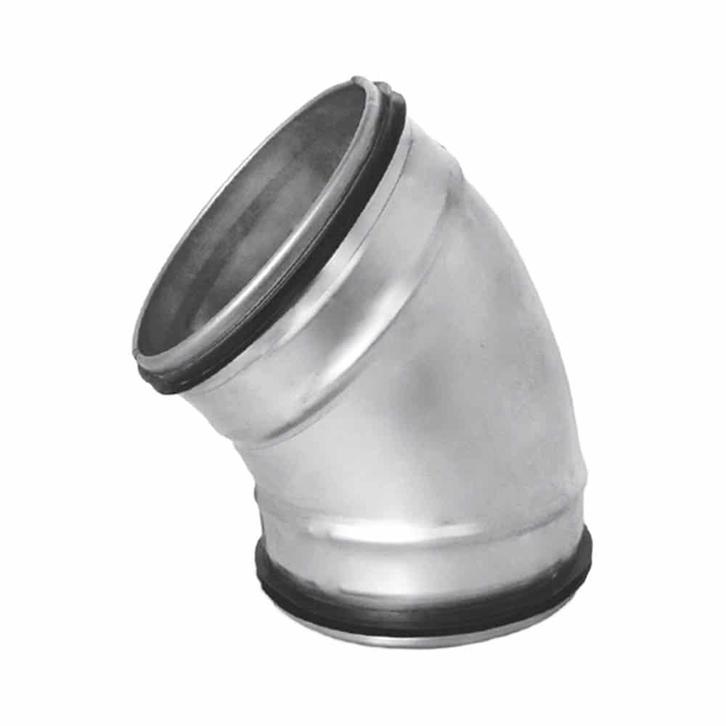 Spiro-SAFE bocht Ø 125 mm 45 graden, Doe-het-zelf en Verbouw, Ventilatie en Afzuiging, Nieuw, Ophalen of Verzenden