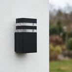 Wandlamp | Up | IP65 | Zwart | 1x GU10 | Malibu, Ophalen of Verzenden, Nieuw, Kunststof