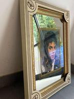 Spiegel - Glas, Hout - Michael Jackson portret, Antiek en Kunst, Curiosa en Brocante