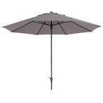 Madison Timor luxe stokparasol Ø400 cm - polyester taupe, Verzenden, Nieuw