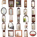 Historisch mooie antieke spiegels klein en groot ook schouws, Antiek en Kunst, Antiek | Spiegels, Ophalen of Verzenden
