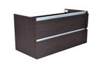 Vision losse onderkast+2 laden 100x47 houtnerf grijs, Huis en Inrichting, Verzenden, Nieuw