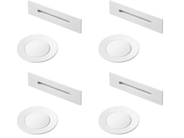 Veiling - 4x Beaux badafvoer en overloop Lilas mat wit, Doe-het-zelf en Verbouw, Sanitair