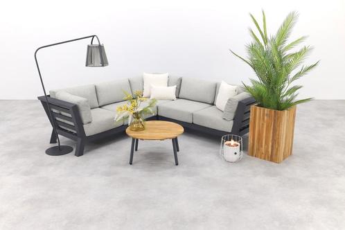 4SO Meteoro/Mindo hoekbank loungeset - 4-delig | AANVRAAG, Tuin en Terras, Tuinsets en Loungesets, Loungeset, Nieuw, Hout, Verzenden