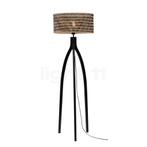 Good & Mojo Java Vloerlamp met Voet - driepoot, natuur/zwart, Huis en Inrichting, Lampen | Vloerlampen, Verzenden, Nieuw