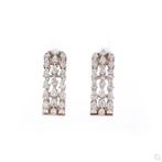Oorbellen - 14 karaat Roségoud -  1.71ct. tw. Diamant, Nieuw
