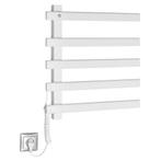 Handdoekradiator Sapho Elcor 48x52 cm 63 Watt Mat Wit, Ophalen of Verzenden, Nieuw, Overige typen
