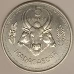 Madagascar Madagaskar Km E8 5 Francs 1965 Essay Zebu, Verzenden