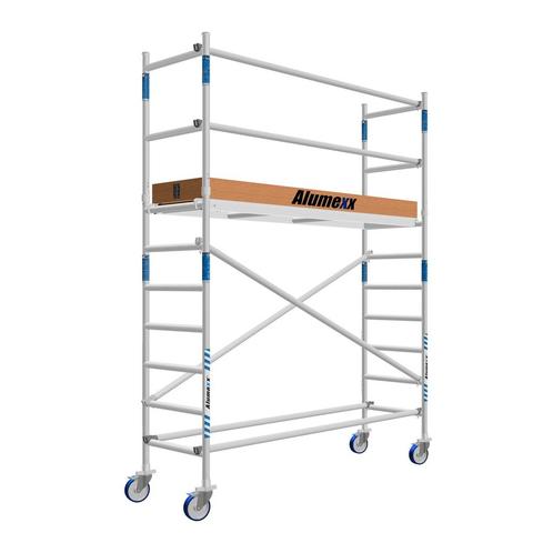 ALX rolsteiger 75 x 4,2m werkhoogte, Doe-het-zelf en Verbouw, Steigers, Rolsteiger of Kamersteiger, Nieuw, 2 tot 5 meter, Verzenden