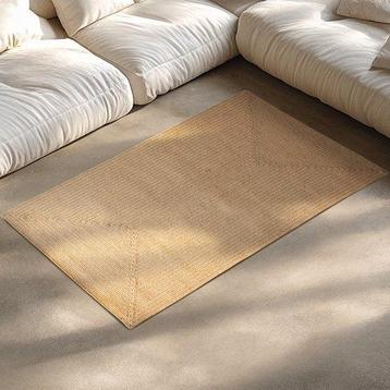 Tweedekans | tectake® Gevlochten vloerkleed - Boho-stijl - beschikbaar voor biedingen