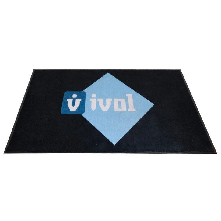 Colorstar logomat / bedrukte deurmat op maat met eigen logo, Tuin en Terras, Deurmatten, Verzenden