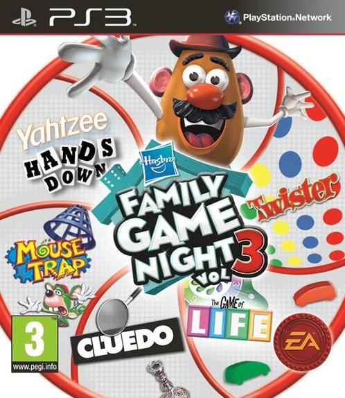 Hasbro Family Game Night 3-Standaard (PlayStation 3), Spelcomputers en Games, Games | Sony PlayStation 3, Zo goed als nieuw, Ophalen of Verzenden