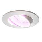 Zigbee smart Inbouwspot Wit 4.7W | Rond | 73 mm, Huis en Inrichting, Lampen | Spots, Ophalen of Verzenden, Nieuw, Plafondspot of Wandspot