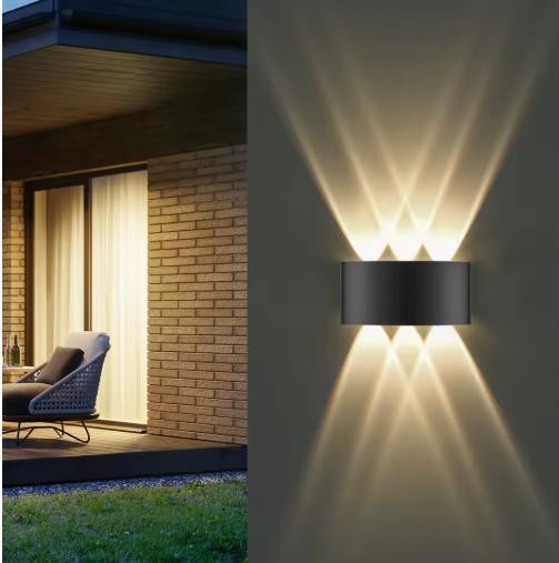 LED Wandlamp IP65 | Binnen/Buiten | 3000K | 6 Lichten | Alum, Tuin en Terras, Buitenverlichting, Nieuw, Verzenden