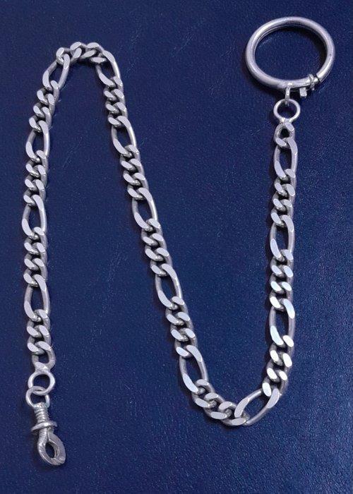Corrente prata maciça para relógio de bolso - corrente -, Sieraden, Tassen en Uiterlijk, Horloges | Heren