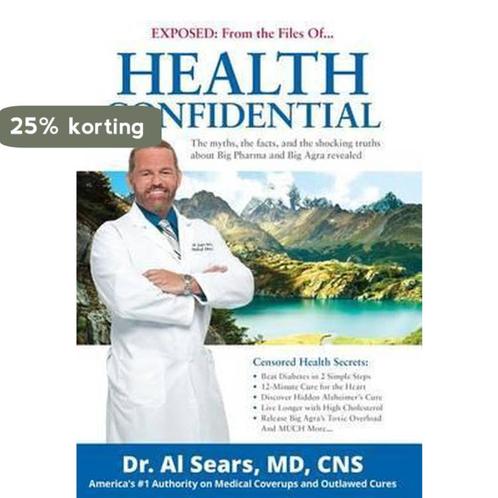 Health Confidential 9780996810203 Sears, Boeken, Taal | Engels, Zo goed als nieuw, Verzenden