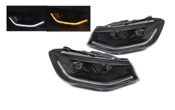 LED tube koplampen knipperlicht Black, Auto-onderdelen, Verlichting, Nieuw, Volkswagen, Verzenden