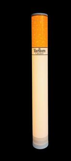 Lamp - Marlboro light-vloerlamp-gekleurd LED-plastic