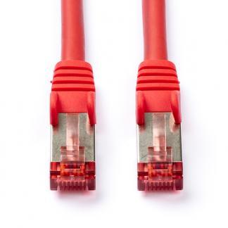 Netwerkkabel | Cat6 S/FTP | 2 meter (100% koper, LSZH, Rood), Computers en Software, Pc- en Netwerkkabels, Nieuw, Verzenden