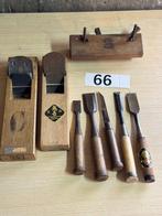 Japanese Vintage8pc Japanese Joinery Set: Planes, Chisels &