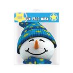 Papieren masker Sneeuwpop - Feestmaskers overige, Hobby en Vrije tijd, Ophalen of Verzenden, Nieuw